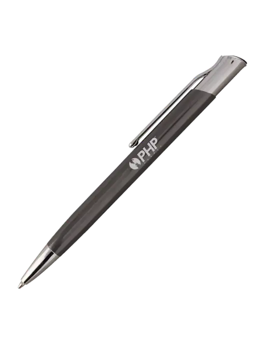San Malo Gunmetal Pen - Black Ink w/PHP Agency Logo