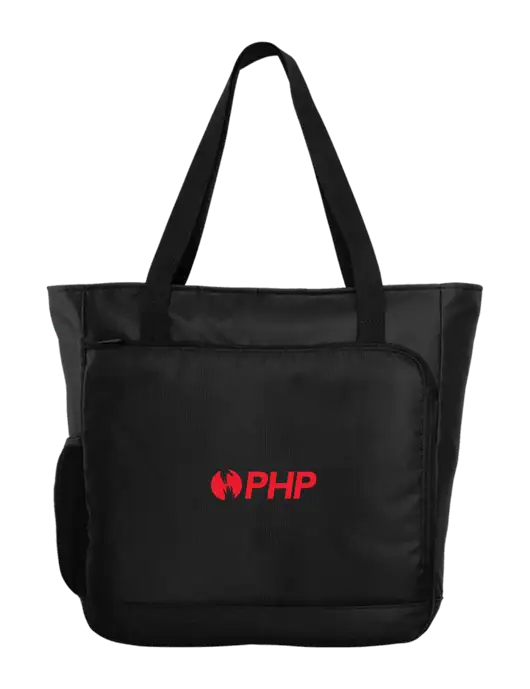 City Black Laptop Tote w/PHP Agency Logo