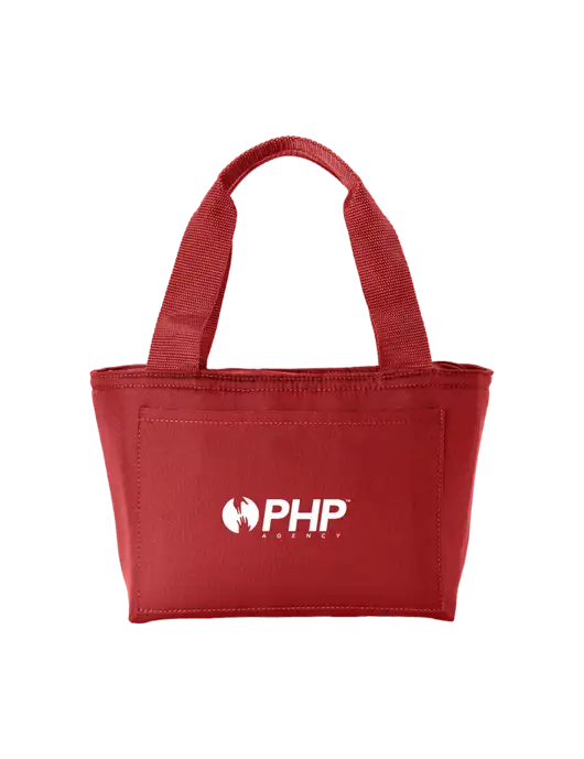 Iso Red Lunch Tote w/PHP Agency Logo