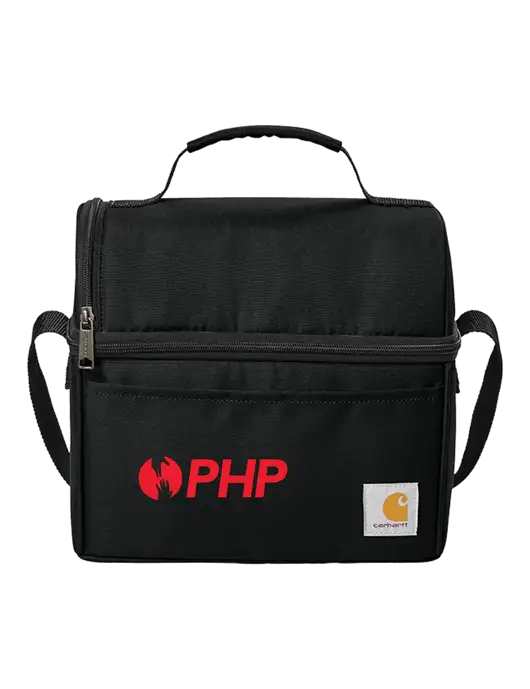 Carhartt Black Lunch 6-Can Cooler w/PHP Agency Logo