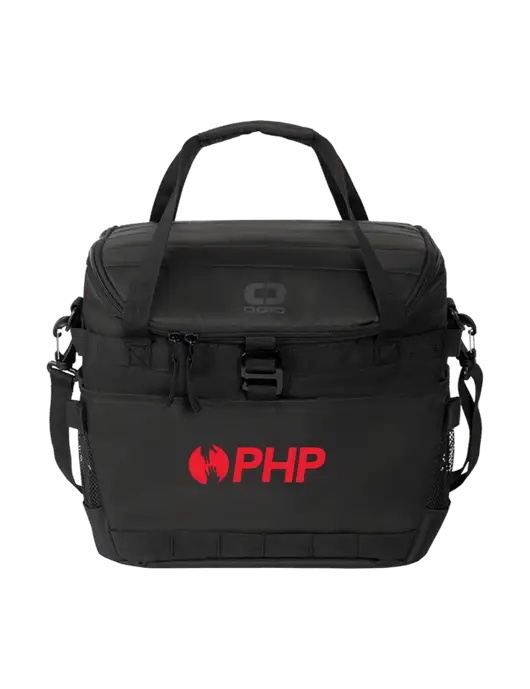 OGIO Black Sprint 24-Pack Cooler w/PHP Agency Logo