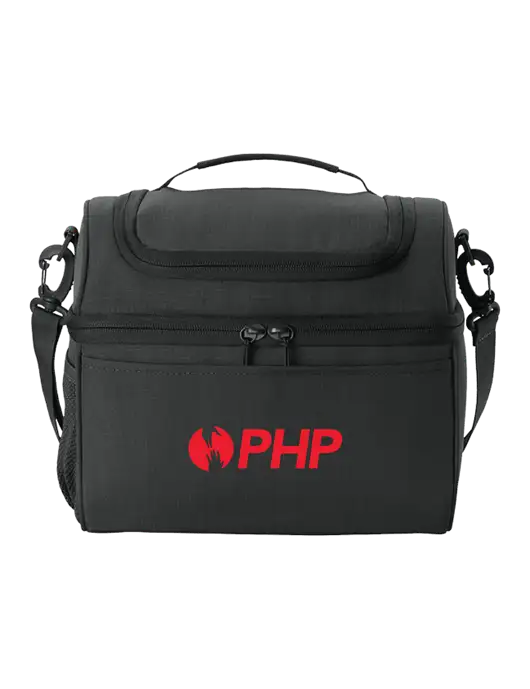 Polar Lunch Black Cooler w/PHP Agency Logo