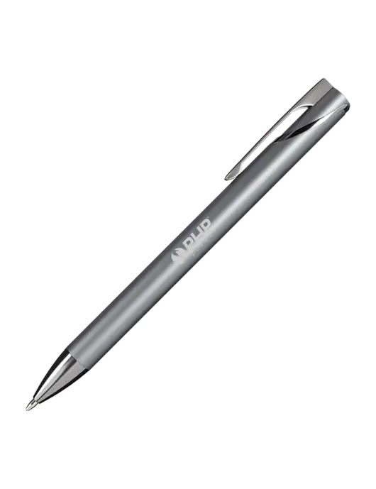 Dark Grey HyperNova Ballpoint Pen - Black Ink w/PHP Agency Logo