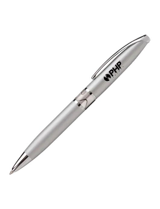 Illusion Silver Pen - Black Ink w/PHP Agency Logo