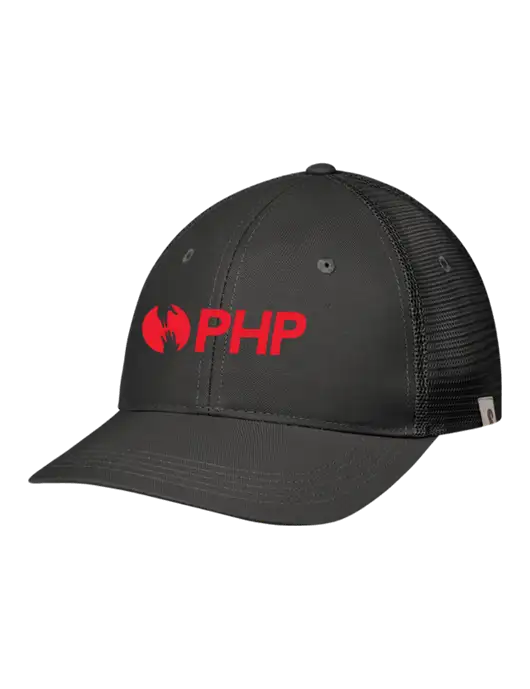 Carhartt Black Trucker Rugged Pro Series Cap w/PHP Agency Logo