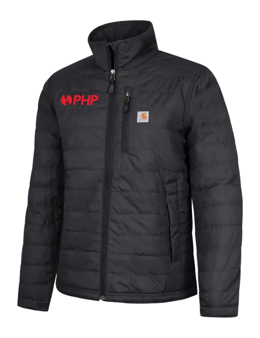 Carhartt Womens Black Gilliam Jacket w/PHP Agency Logo