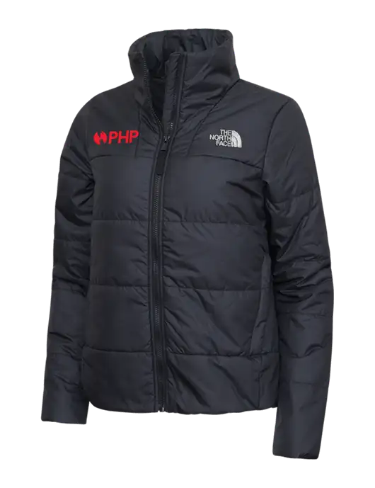 North Face Womens Black Everyday Insulated Jacket w/PHP Agency Logo