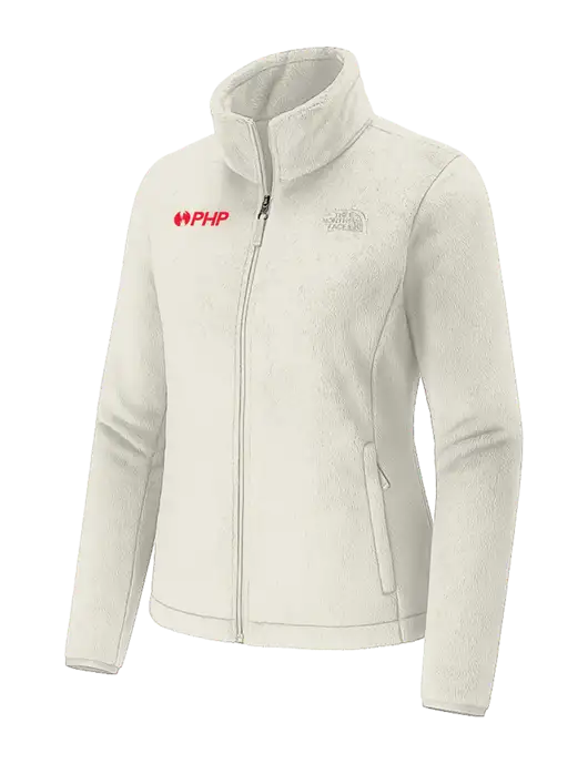 The North Face Womens Ivory Osito Fleece Jacket
 w/PHP Agency Logo